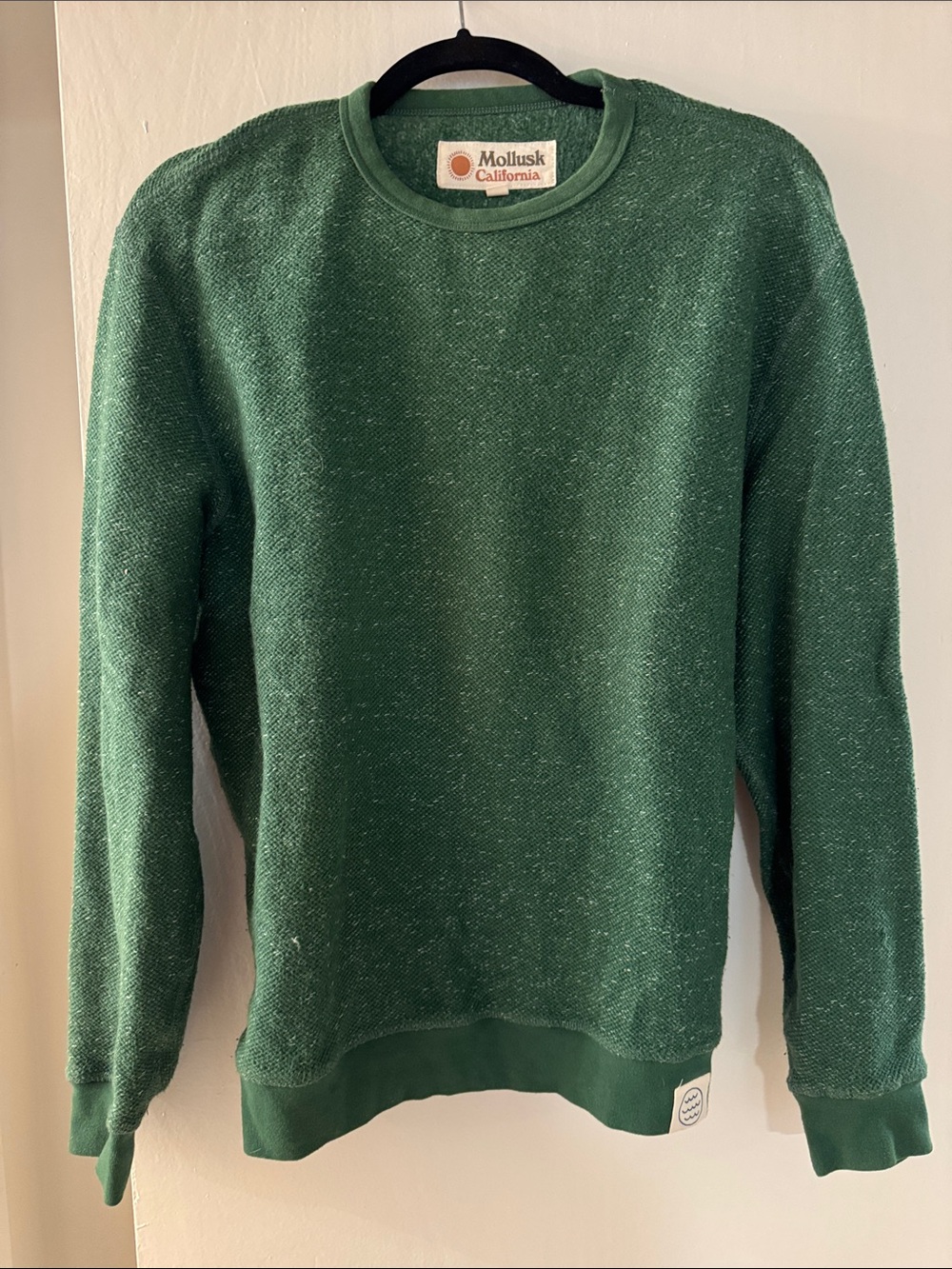 Unisex Green Crewneck Sweater
